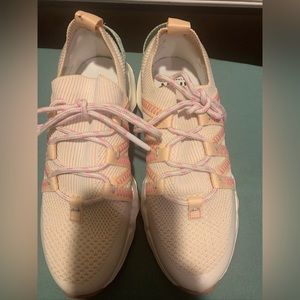 MADEWELL Field Knit Sneakers in Pale Celadon Multi Spring 2023 NWOT  $128 Size 8